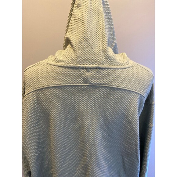 All in Motion Hoodie Jacket Pullover Textured Unisex  Size XL Sage Green - Picture 7 of 11